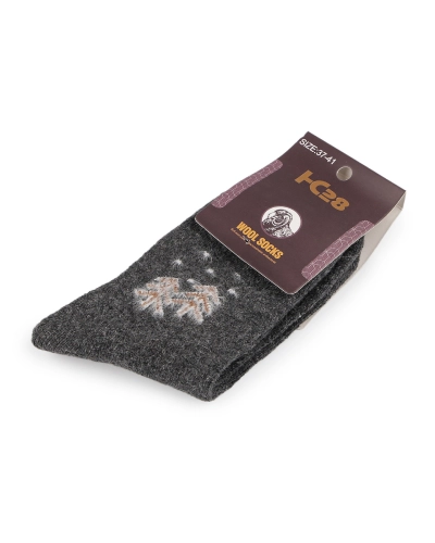 Ponožky vlnené teplé unisex - 1 pár | Mimib