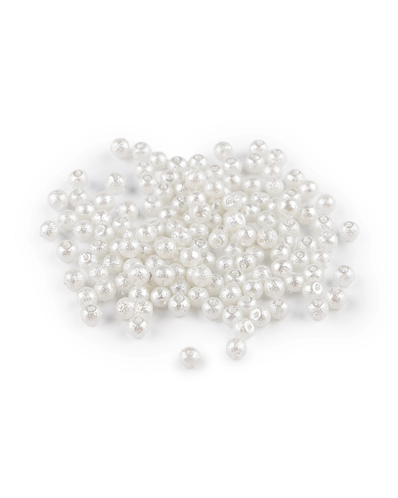 Sklenené voskové perly vrúbkované Ø4 mm - 20 g | Mimib Sklenené voskové perly vrúbkované Ø4 mm - 20 g | Mimib