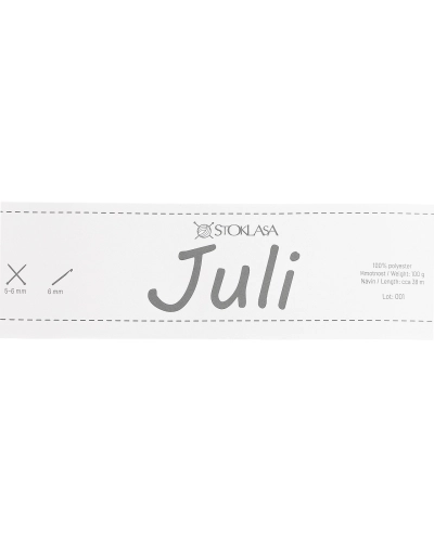 Pletacia priadza Juli metalická 100 g - 1 ks | Mimib