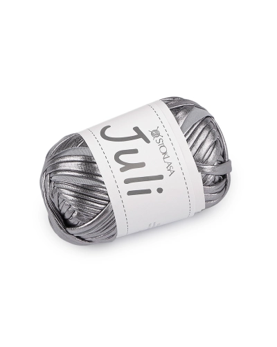 Pletacia priadza Juli metalická 100 g - 1 ks | Mimib