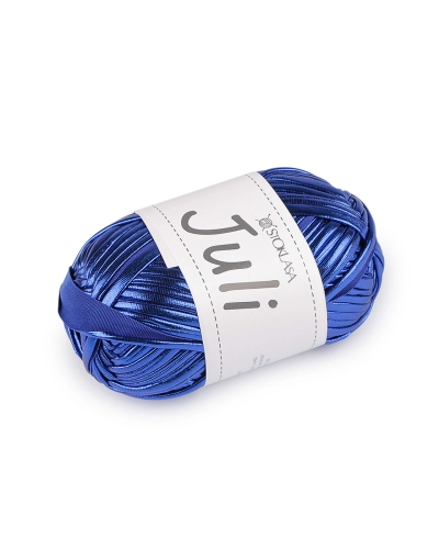 Pletacia priadza Juli metalická 100 g - 1 ks | Mimib