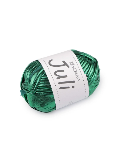 Pletacia priadza Juli metalická 100 g - 1 ks | Mimib