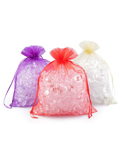 Săculeț organza pentru cadouri, 20x26 cm | Mimib