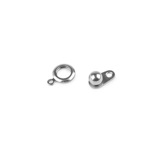 Bižutérne zapínanie z nerezovej ocele 8x14 mm - 1 ks | Mimib