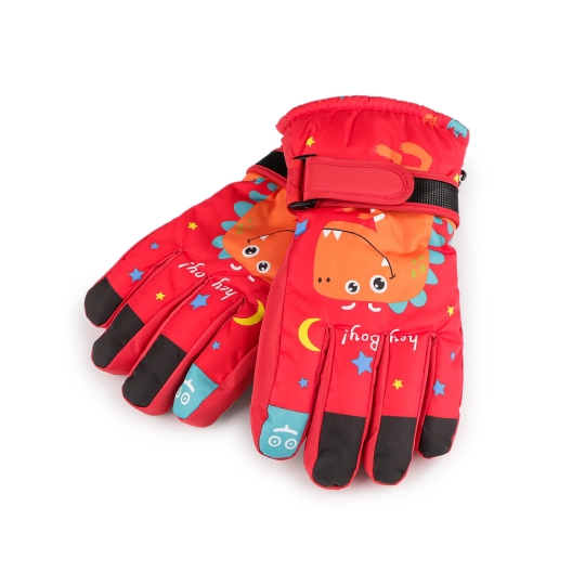 Detské zimné rukavice dinosaurus - 1 pár | Mimib