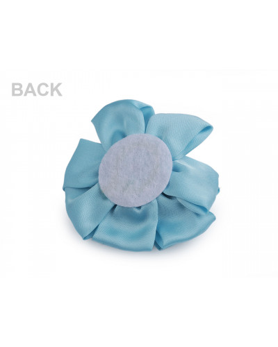 Floare din satin Ø6,5 cm | Mimib