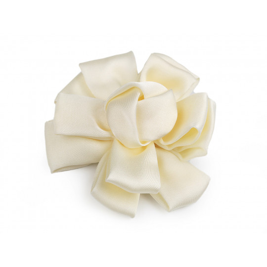 Floare din satin Ø6,5 cm | Mimib