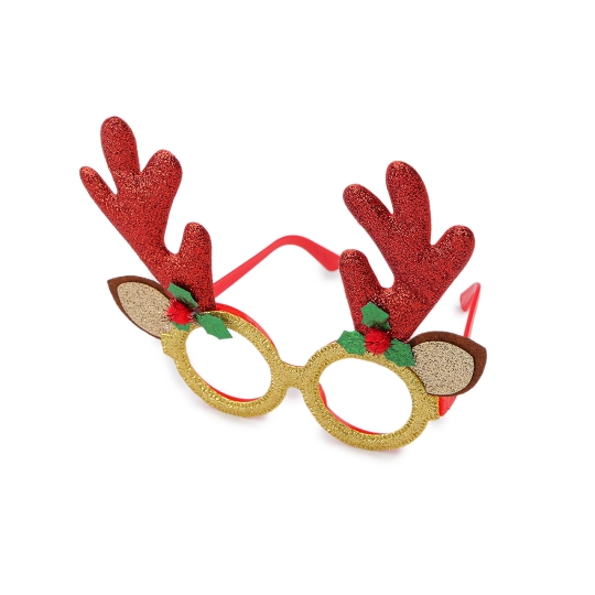 Vianočné párty / karnevalové okuliare sob - 1 ks | Mimib Vianočné párty / karnevalové okuliare sob - 1 ks | Mimib