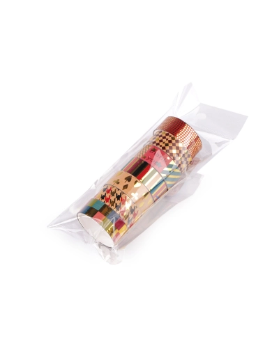 Ozdobná lepiaca páska šírka 15 mm - 7 ks | Mimib Ozdobná lepiaca páska šírka 15 mm - 7 ks | Mimib