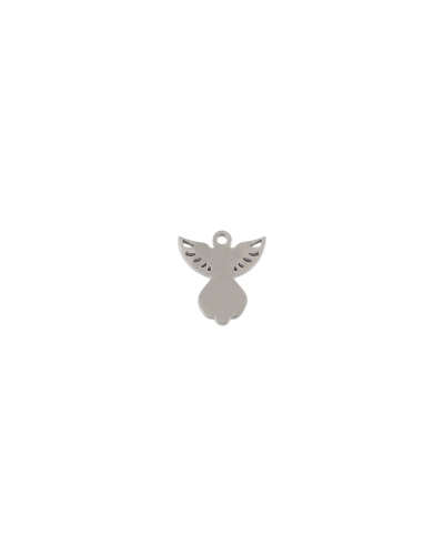 Prívesok z nerezovej ocele anjel 11x12 mm - 1 ks | Mimib