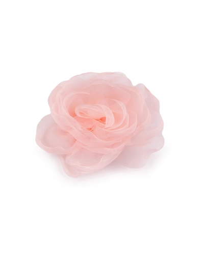 Brošňa organzový kvet Ø8 cm - 1 ks | Mimib Brošňa organzový kvet Ø8 cm - 1 ks | Mimib