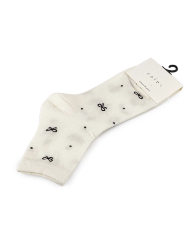 Dámske / dievčenské bavlnené ponožky - 1 pár | Mimib