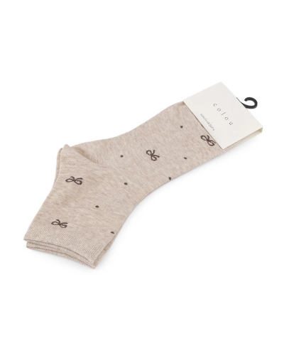 Dámske / dievčenské bavlnené ponožky - 1 pár | Mimib