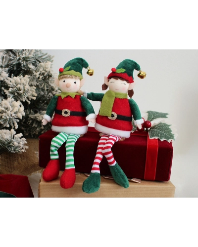 Dekorácia vianočný škriatok - 1 ks | Mimib