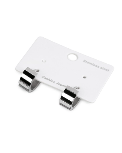 Náušnice z nerezovej ocele krúžky - 1 pár | Mimib Náušnice z nerezovej ocele krúžky - 1 pár | Mimib