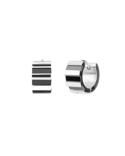 Náušnice z nerezovej ocele krúžky - 1 pár | Mimib Náušnice z nerezovej ocele krúžky - 1 pár | Mimib
