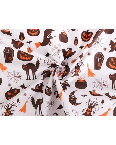 Bavlnená látka / plátno Halloween - 1  | Mimib