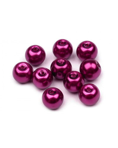 Perle sticlă lucioase, Ø8 mm | Mimib Perle sticlă lucioase, Ø8 mm | Mimib