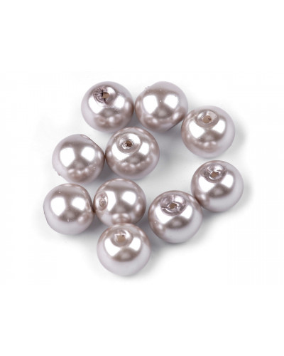 Perle sticlă lucioase, Ø8 mm | Mimib Perle sticlă lucioase, Ø8 mm | Mimib
