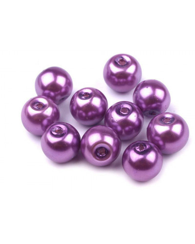 Perle sticlă lucioase, Ø8 mm | Mimib Perle sticlă lucioase, Ø8 mm | Mimib