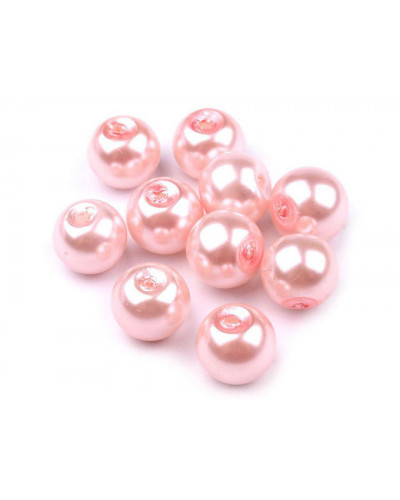 Perle sticlă lucioase, Ø8 mm | Mimib Perle sticlă lucioase, Ø8 mm | Mimib