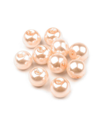 Perle sticlă lucioase, Ø8 mm | Mimib Perle sticlă lucioase, Ø8 mm | Mimib