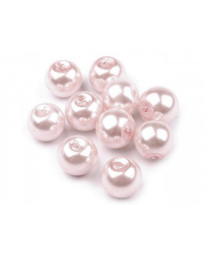 Perle sticlă lucioase, Ø8 mm | Mimib Perle sticlă lucioase, Ø8 mm | Mimib