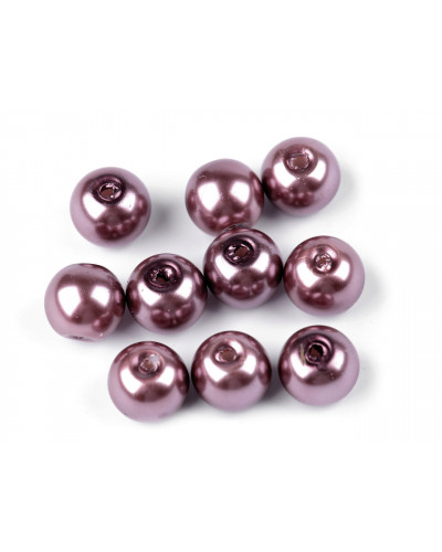 Perle sticlă lucioase, Ø8 mm | Mimib Perle sticlă lucioase, Ø8 mm | Mimib