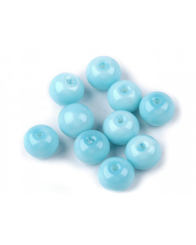 Perle sticlă lucioase, Ø8 mm | Mimib Perle sticlă lucioase, Ø8 mm | Mimib