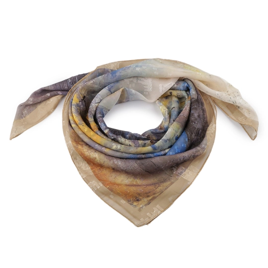 Šatka imitácia hodvábu 70x70 cm - 1 ks | Mimib