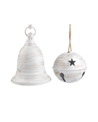 Maxi vianočná kovová rolnička, zvon na zavesenie - 1 ks | Mimib