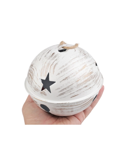 Maxi vianočná kovová rolnička, zvon na zavesenie - 1 ks | Mimib Maxi vianočná kovová rolnička, zvon na zavesenie - 1 ks | Mimib