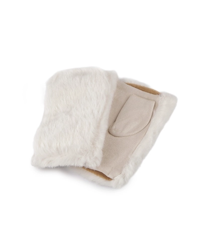 Dámske rukavice bezprsté s kožušinou - 1 pár | Mimib Dámske rukavice bezprsté s kožušinou - 1 pár | Mimib