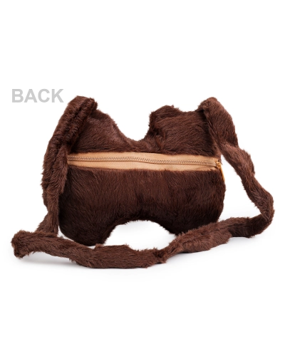 Dievčenská plyšová kabelka 26x21 cm - 1 ks | Mimib