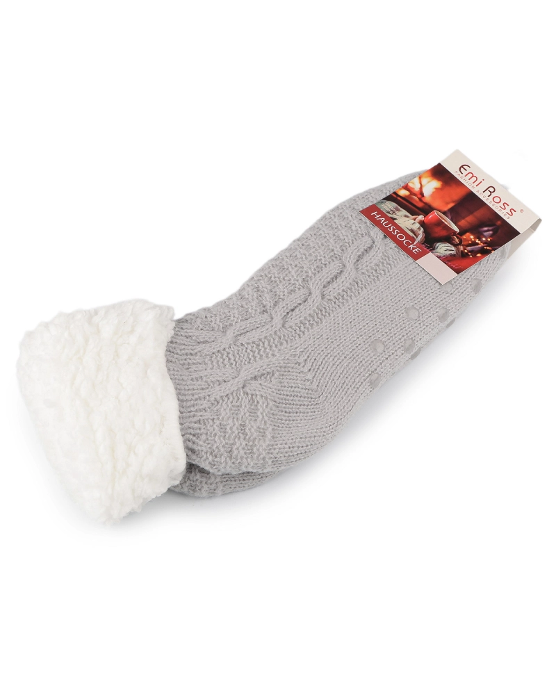 Ponožky zimné s protišmykom, krátke - 1 pár | Mimib Ponožky zimné s protišmykom, krátke - 1 pár | Mimib