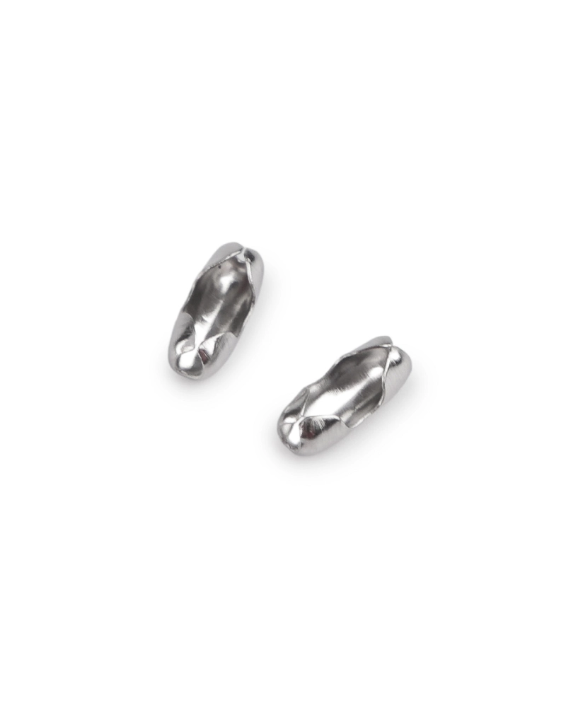 Spojka / koncovka na guličkovú retiazku z nerezovej ocele 3x7 mm - 50 ks | Mimib Spojka / koncovka na guličkovú retiazku z nerezovej ocele 3x7 mm - 50 ks | Mimib