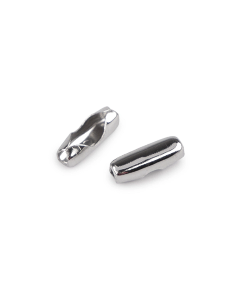 Spojka / koncovka na guličkovú retiazku 3x9 mm - 100 ks | Mimib Spojka / koncovka na guličkovú retiazku 3x9 mm - 100 ks | Mimib