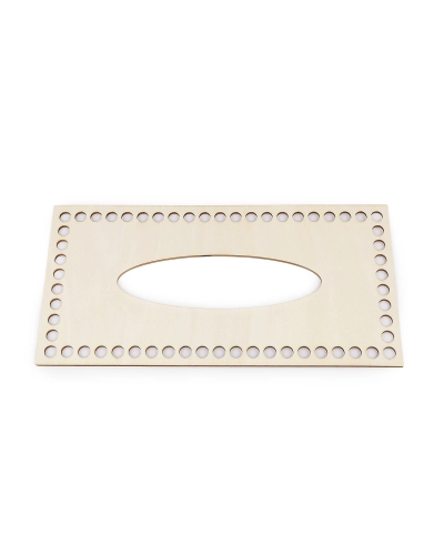 Veko na pletenie / háčkovanie krabičky na vreckovky 12x24cm - 1 sada | Mimib Veko na pletenie / háčkovanie krabičky na vreckovky 12x24cm - 1 sada | Mimib