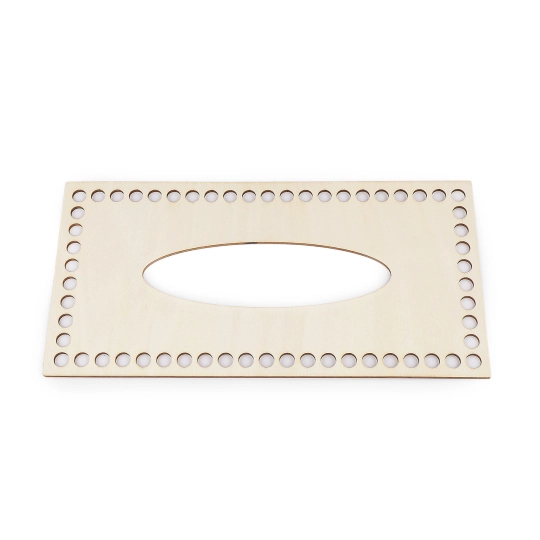 Veko na pletenie / háčkovanie krabičky na vreckovky 12x24cm - 1 sada | Mimib Veko na pletenie / háčkovanie krabičky na vreckovky 12x24cm - 1 sada | Mimib