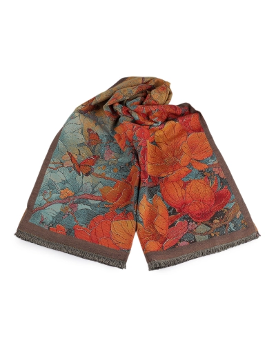 Zimný šál / pléd so strapcami 70x185 cm - 1 ks | Mimib Zimný šál / pléd so strapcami 70x185 cm - 1 ks | Mimib