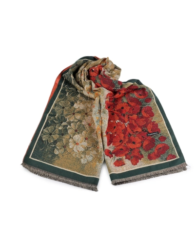 Zimný šál / pléd so strapcami 70x185 cm - 1 ks | Mimib Zimný šál / pléd so strapcami 70x185 cm - 1 ks | Mimib