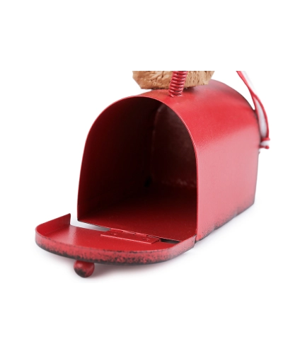 Vianočná kovová poštová schránka na zavesenie - 1 ks | Mimib Vianočná kovová poštová schránka na zavesenie - 1 ks | Mimib