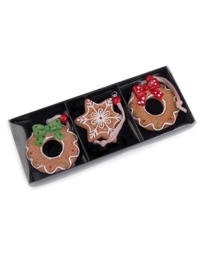 Vianočné perníčky na zavesenie mix - 3 ks | Mimib