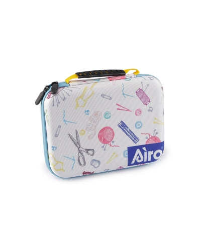 Súprava vyšívania v kufríku / mouline a pomôcky AIRO - 1 sada | Mimib