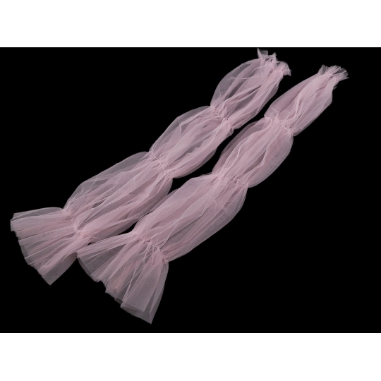 Elegantné tylové rukávy dĺžka 70 cm - 1 pár | Mimib