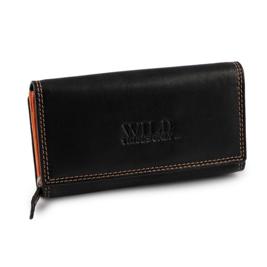 Dámska kožená peňaženka 9,5x17 cm - 1 ks | Mimib