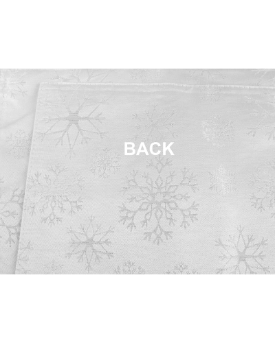 Vianočné prestieranie textilné, obojstranné s jemným lurexom 30x40 cm - 4 ks | Mimib