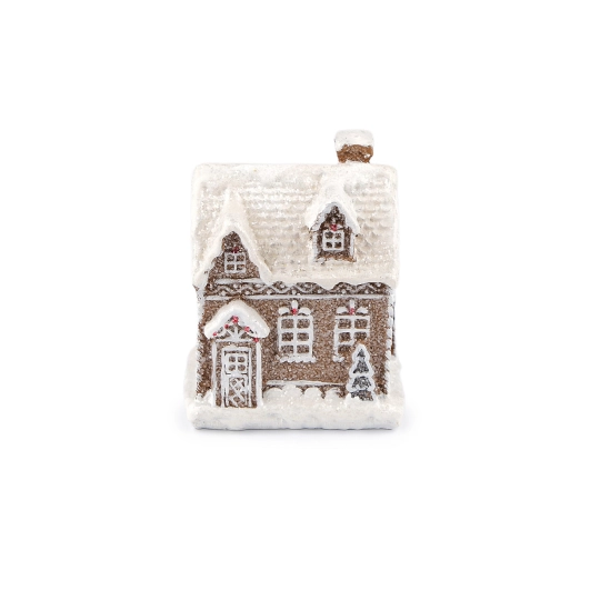 Vianočný domček imitácia perníka - 1 ks | Mimib