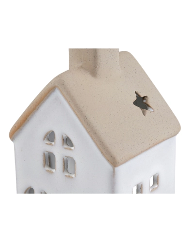 Keramická chalúpka / domček na sviečku - 1 ks | Mimib