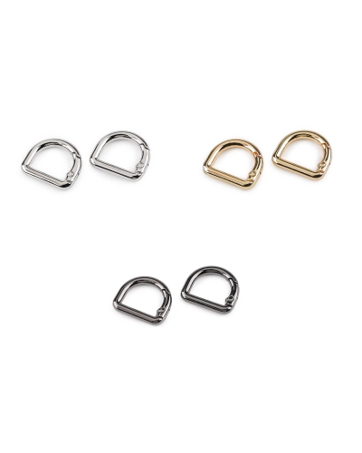 Karabína polokrúžok prievlak 16 mm - 2 ks | Mimib